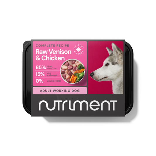 Nutriment Luxury Range Venison & Chicken 500g