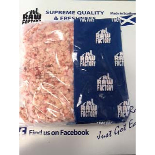 Raw Factory Chicken Beef Offal CBO 1kg