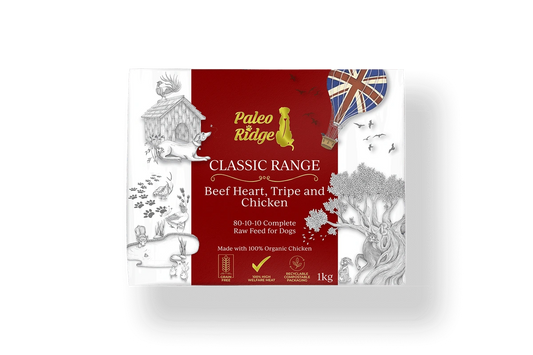 Paleo Ridge Classic Beef Heart, Tripe and Chicken 1kg