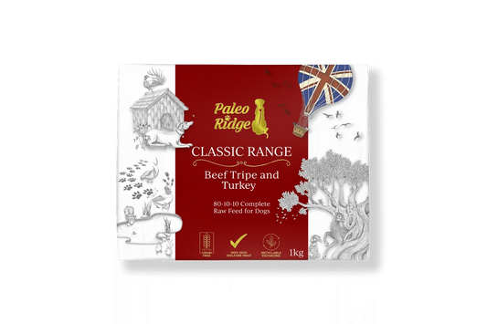 Paleo Ridge Classic Beef Tripe and Turkey 1kg