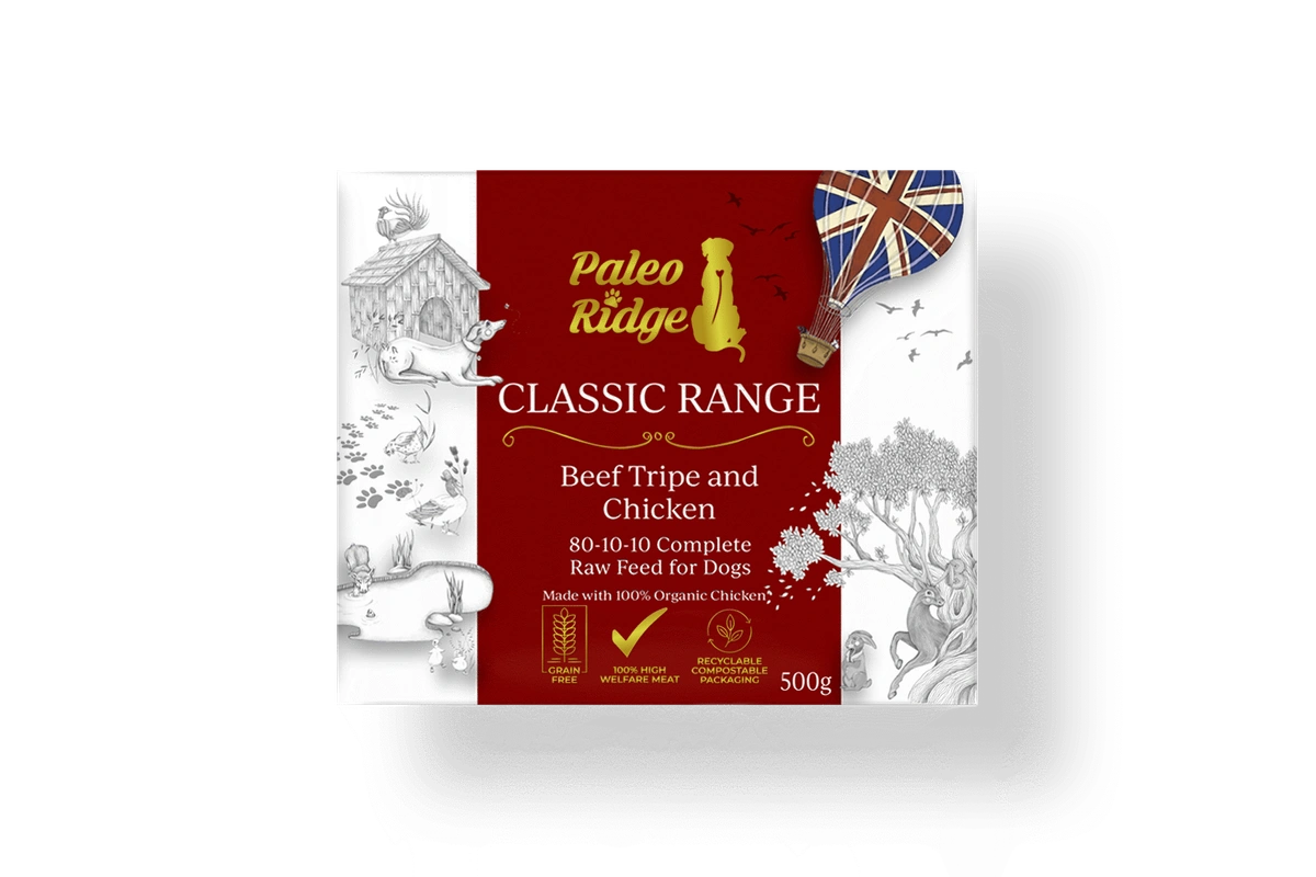 Paleo Ridge Classic Beef Tripe and Chicken 500g