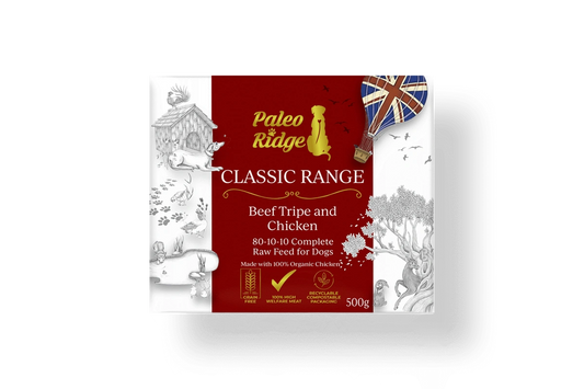 Paleo Ridge Classic Beef Tripe and Chicken 500g