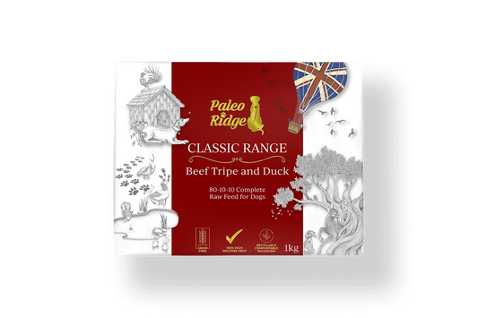 Paleo Ridge Classic Beef Tripe and Duck 1kg