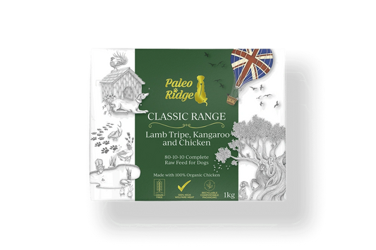 Paleo Ridge Classic Lamb Tripe, Kangaroo and Chicken 1kg