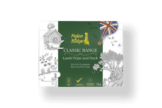 Paleo Ridge Classic Lamb Tripe and Duck 1kg