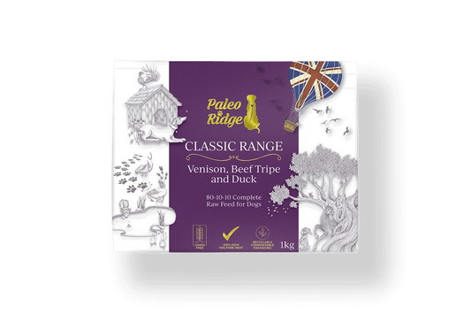 Paleo Ridge Classic Venison, Beef Tripe and Duck 1kg